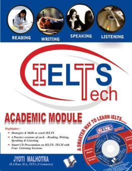 Jyoti Malhotra IELTS - Academic Module