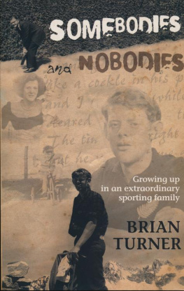 Brian Turner - Somebodies and Nobodies