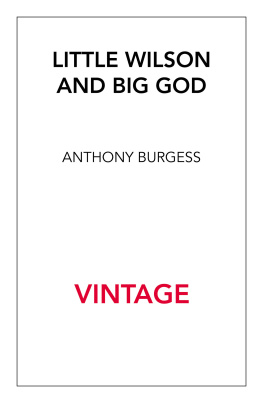 Anthony Burgess Little Wilson and Big God