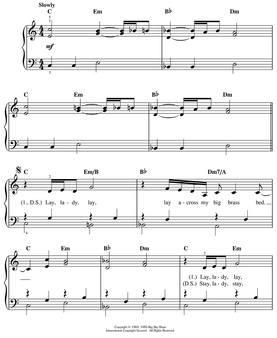 Bob Dylan Songbook for Easy Piano - photo 21