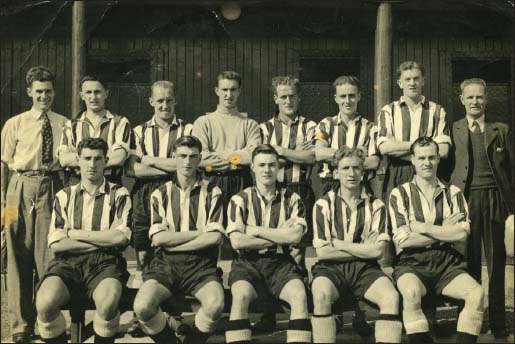 Team spirit this is the Newburgh juniors team of the late 1940s Thats me on - photo 3