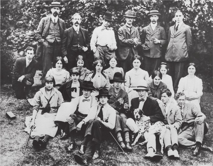 The Slade Picnic 1912 Seated in the front row from the left are Dora - photo 1