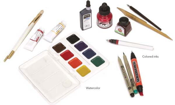 DRAWING TOOLS The proper drawing tools combined with your chosen mediums and - photo 11