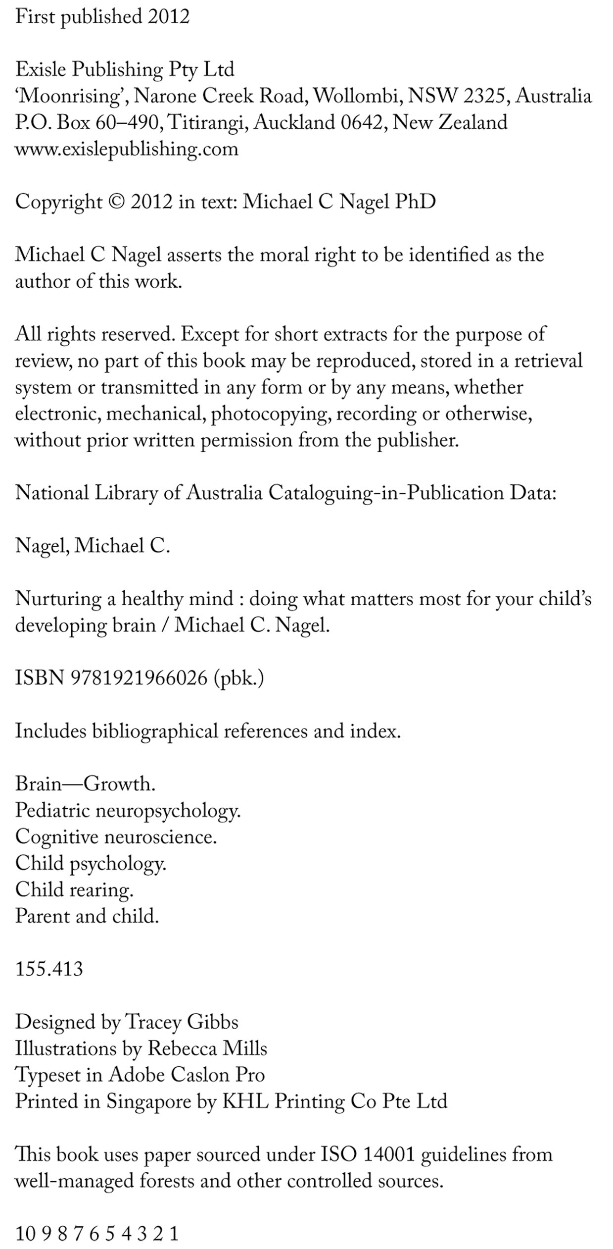 Michael C Nagel PhD is an Associate Professor in the School of Science and - photo 1