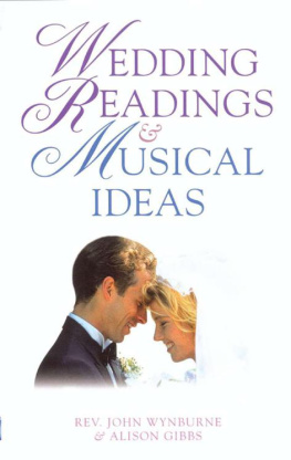 Rev. John Wynburne - Wedding Readings and Musical Ideas