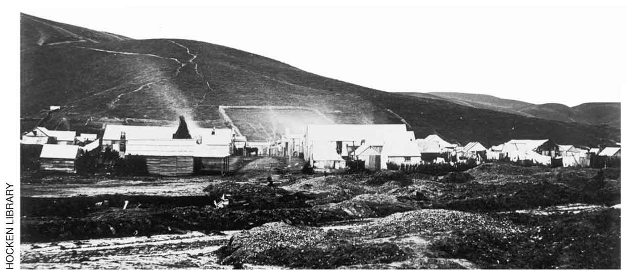 The gold-rush town of Wetherstons around the time Timothy OLeary arrived in - photo 2