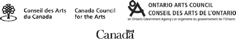 We acknowledge the support of the Canada Council for the Arts and the Ontario - photo 3