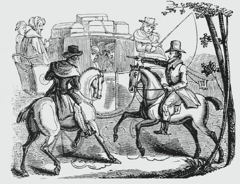 Highwaymen rob a stagecoach on Hounslow Heath c 1720 Meyer asked Mandy and - photo 5