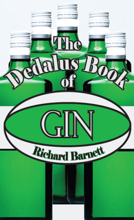 Richard Barnett The Dedalus Book of Gin