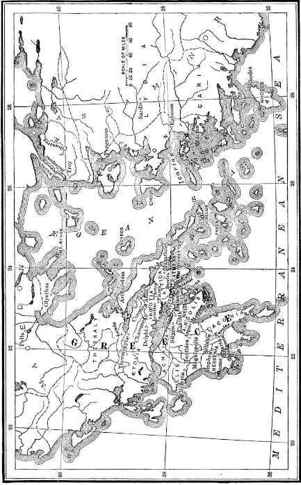 Map of Ancient Greece CHAPTER II The Deluge of Ogyges T HE first Egyptian who - photo 2