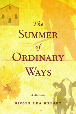 Nicole Lea Helget - The Summer of Ordinary Ways