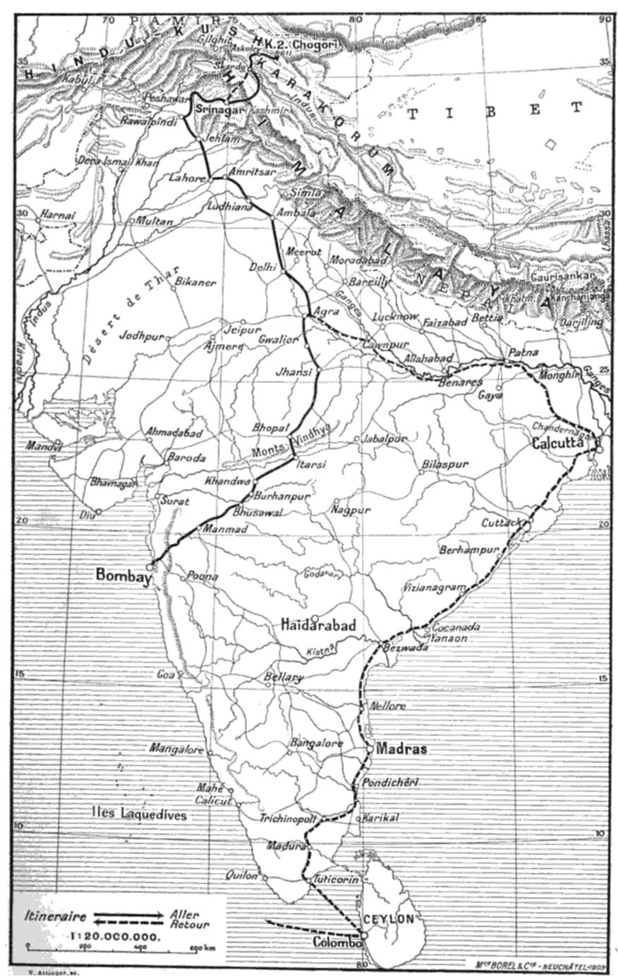 INDIA as traveled in 1902 by Dr Jules Jacot-Guil armod member of Aleister - photo 4