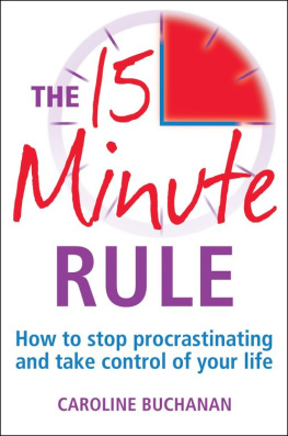 Caroline Buchanan - The 15 Minute Rule