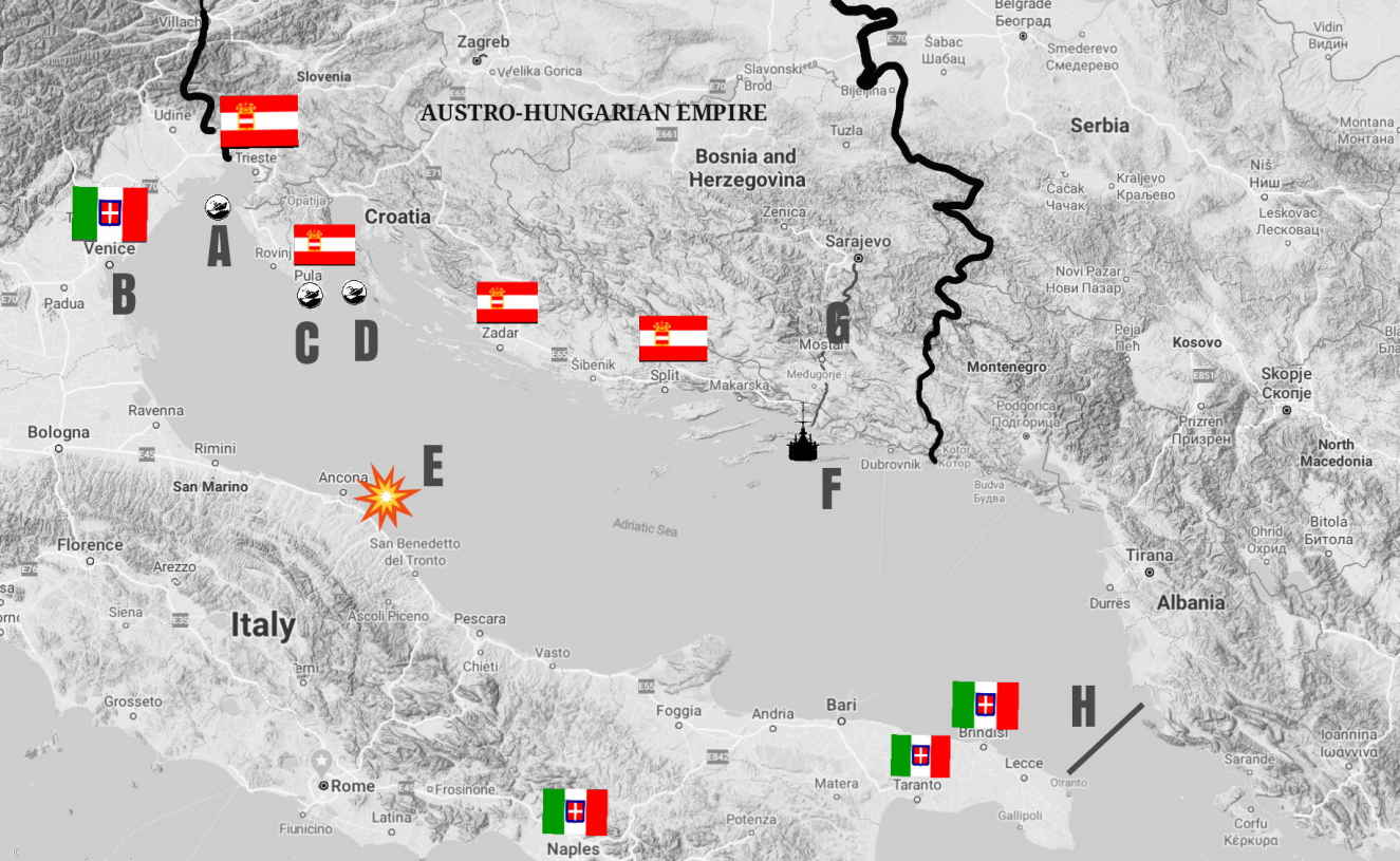 THE ADRIATIC 500 miles 800 km long with an average width of 100 - photo 6