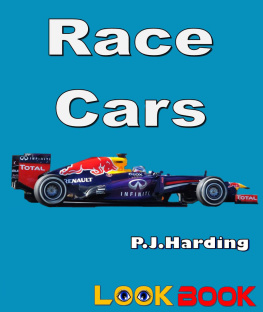 P.J.Harding Race Cars: A Look Book Easy Reader