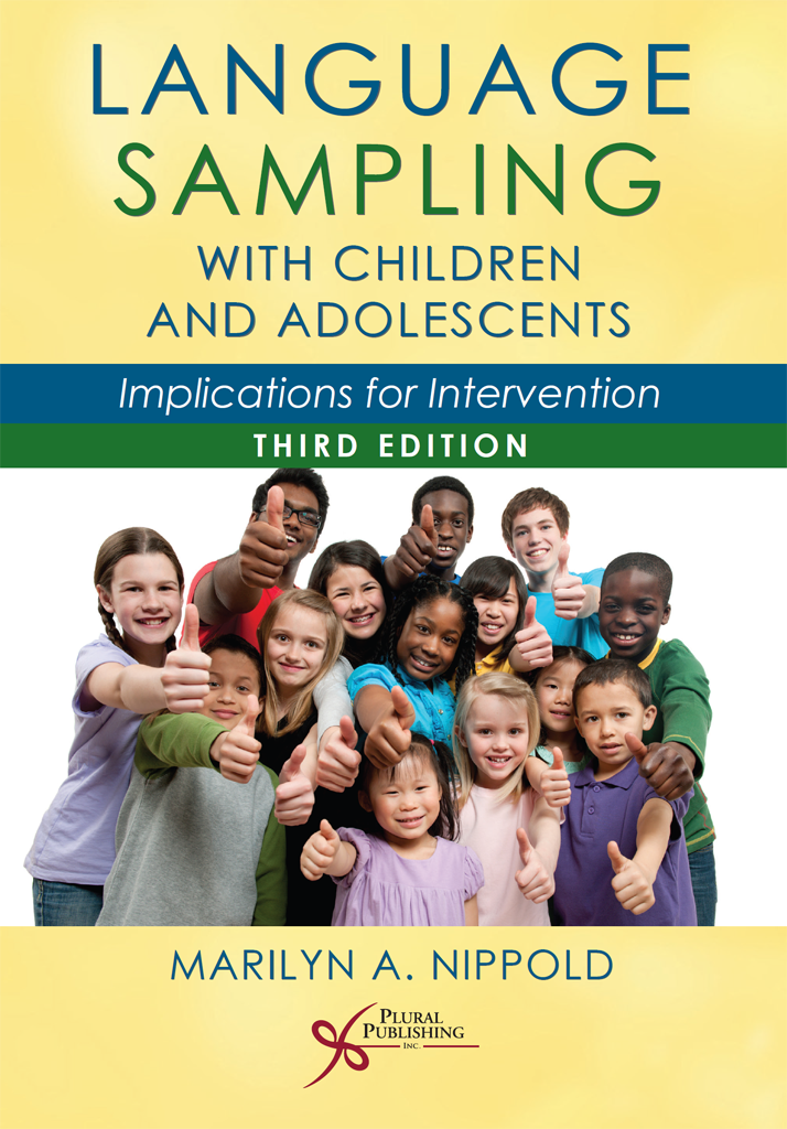 LANGUAGE SAMPLING With Children and Adolescents Implications for - photo 1