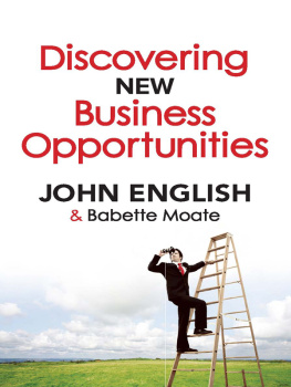 John W. English Discovering New Business Opportunities