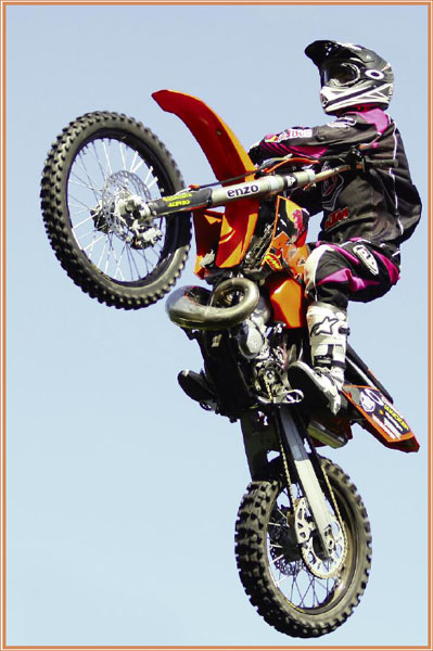 To pull off extreme tricks riders must remain airborne as long as possible - photo 10