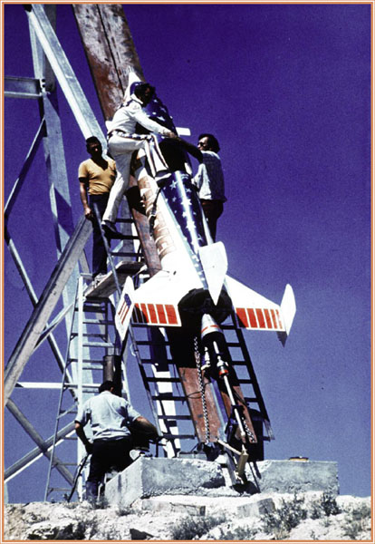 Evel Knievel prepares to jump his skycycle over Snake River EXPERTS ONLY - photo 16