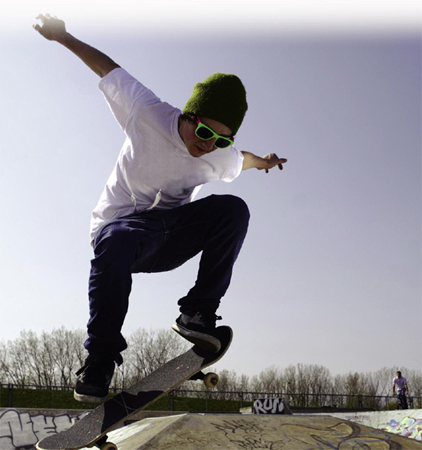 The ollie is usually the first trick a skateboarder learns Did You Know - photo 9