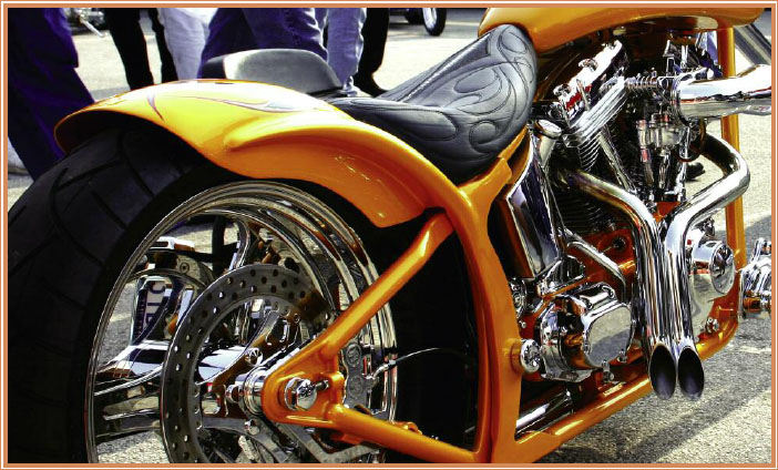 Special seats are often part of a custom bike builders design Custom - photo 10