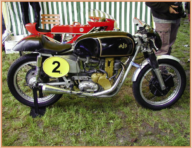 A 1950s era English racing bike FROM THE FRAME UP A motorcycle frame is - photo 14