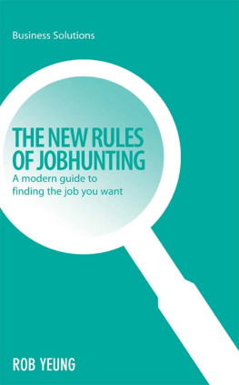 Rob Yeung - The New Rules of Jobhunting