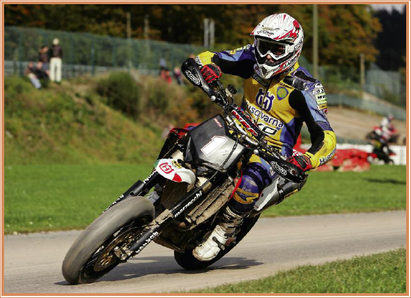 Racing leathers combine natural leather synthetic fabrics and hard plastic - photo 8