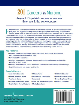 Joyce J. Fitzpatrick - 201 Careers in Nursing