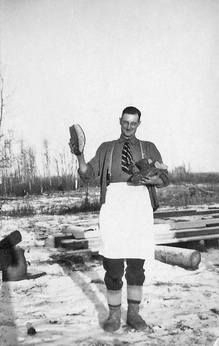 Patterson at his homestead 1924 There was no village either north or south of - photo 1