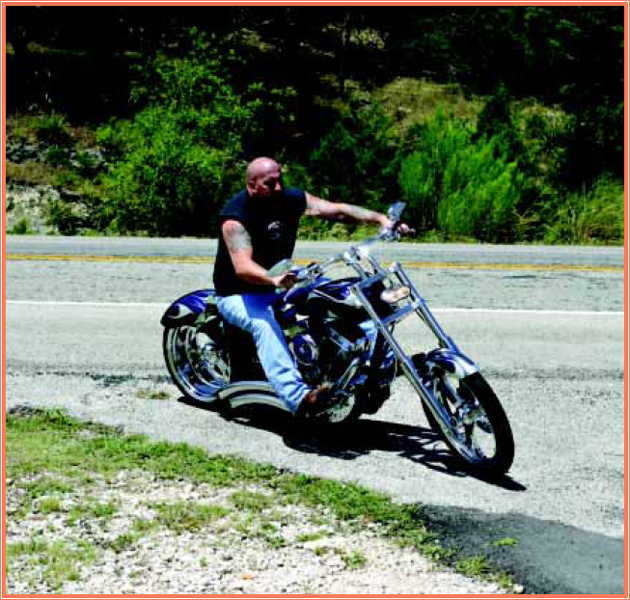 Bikers look forward to warm sunny days so they can cruise the roads in style - photo 2