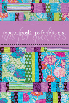 Jayne Davis - Pocket Posh Tips for Quilters