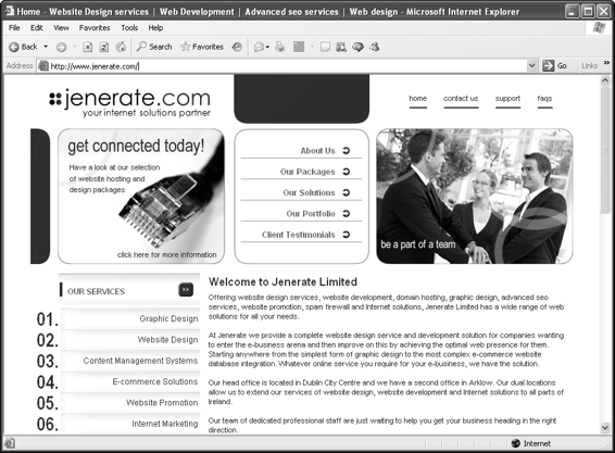 Chapter 1 Essential JoomlaAll about Content Management SystemsWhen the Web was - photo 5