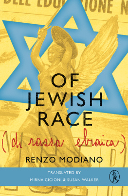 Renzo Modiano Of Jewish Race