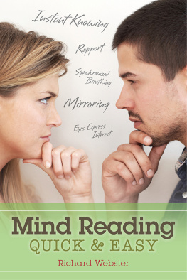 Richard Webster Mind Reading Quick & Easy