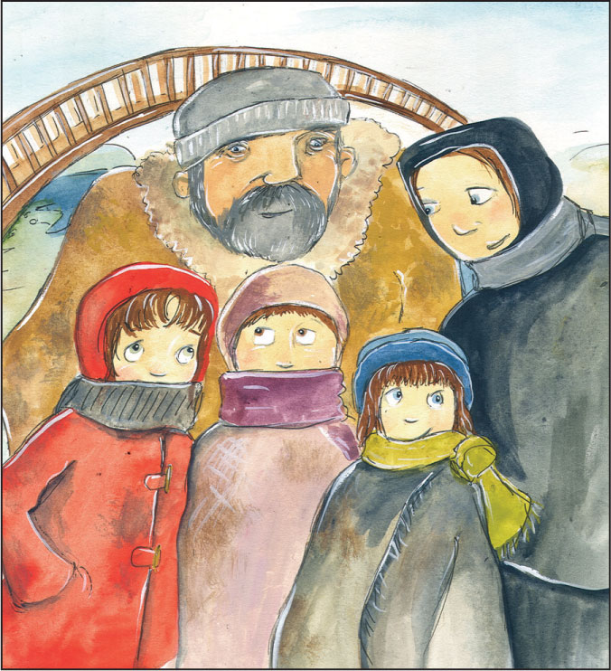 The Family Under the Bridge Language Kit - image 1