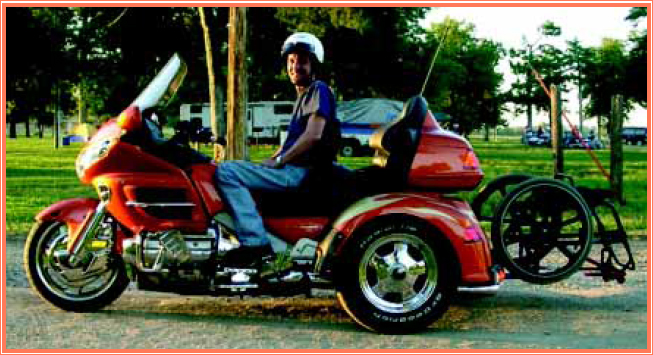 Three-wheeled bikes are called trikes They give riders the advantage of not - photo 13