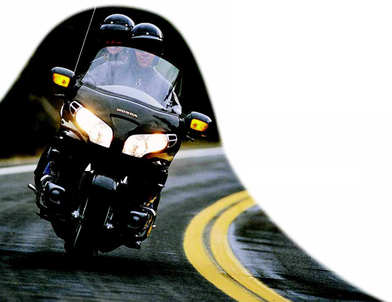 Bikers ride with their lights on to give them greater visibility Almost any - photo 3