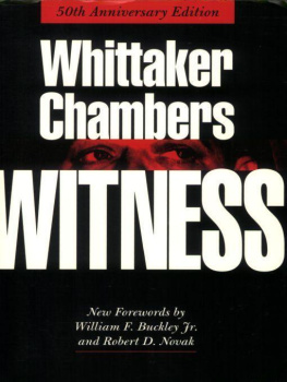 Whittaker Chambers - Witness