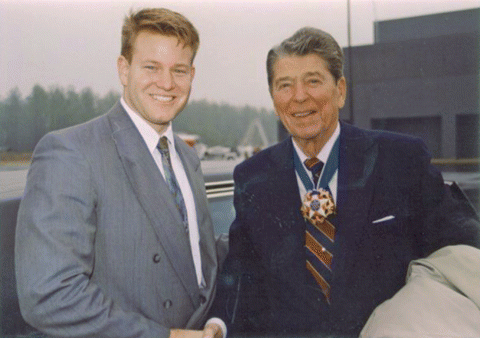 On January 18 1993 Ronald Reagans former Vice President and sitting - photo 2