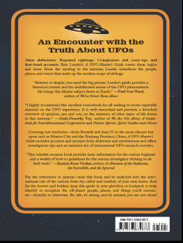 Bret Lueder - A UFO Hunters Guide: Sightings, Abductions, Hot Spots, Conspiracies, Coverups, The Identified and Unidentified, and More