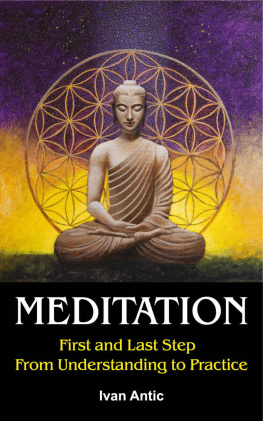 Ivan Antic - Meditation: First and Last Step - From Understanding to Practice (Existence - Consciousness - Bliss Book 2)