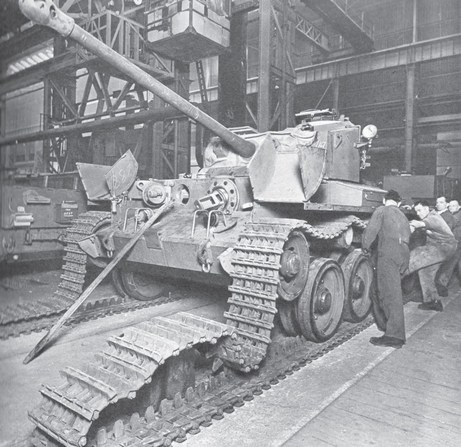 The Comet seen here nearing completion was the best British tank of the Second - photo 3