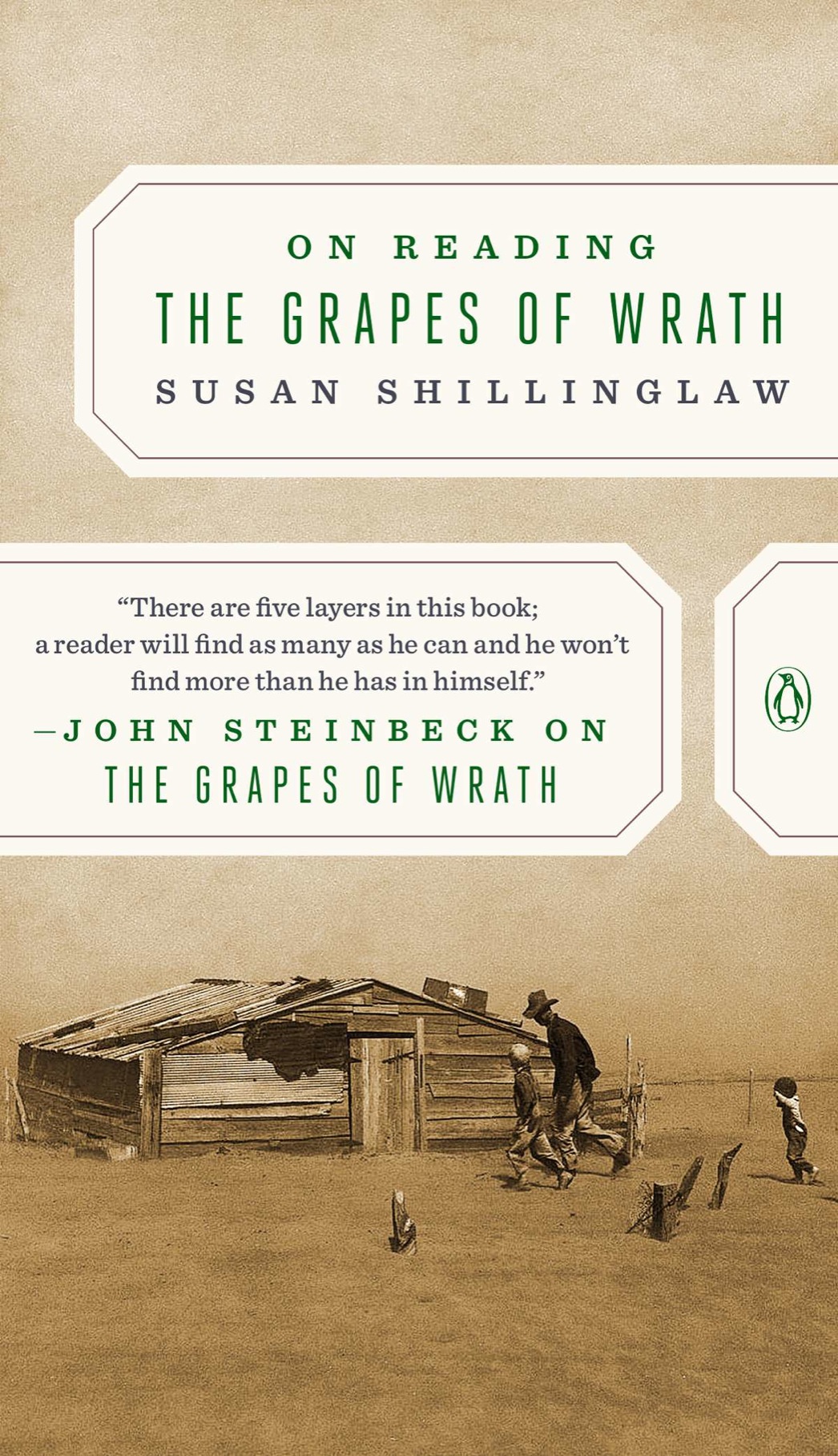 PENGUIN BOOKS ON READING THE GRAPES OF WRATH SUSAN SHILLINGLAW is a - photo 1