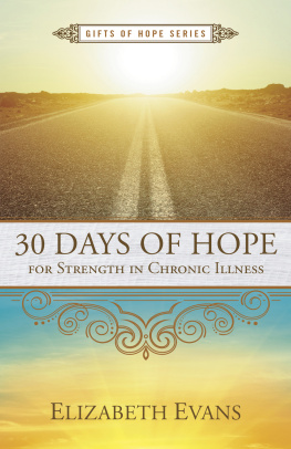 Elizabeth Evans 30 Days of Hope for Strength in Chronic Illness