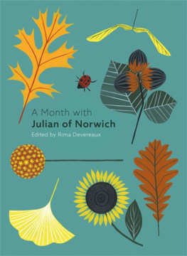 Edited by Rima Devereaux - A Month with Julian of Norwich