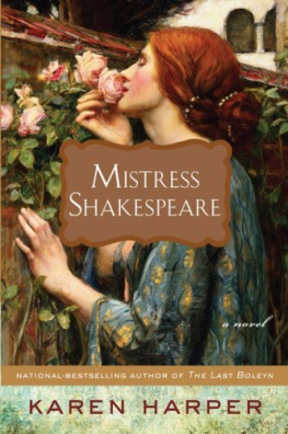 Karen Harper - Mistress Shakespeare