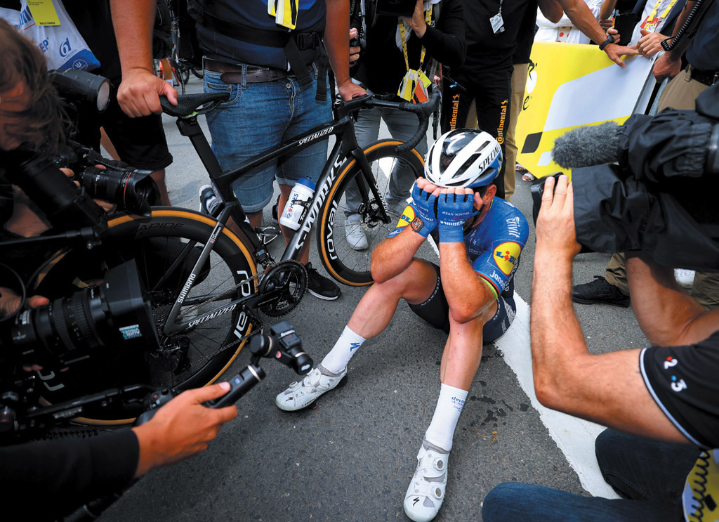 With Patrick Lefevere in Fougres after my first stage win Tim de Waele Staff - photo 16