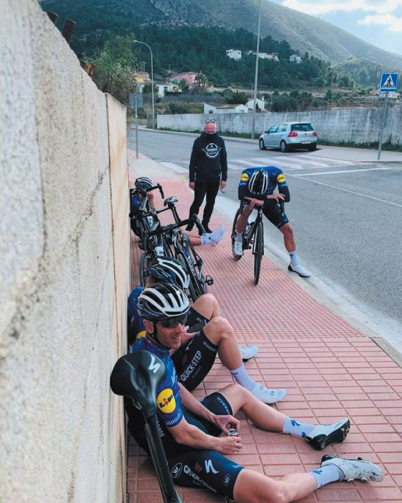 The aftermath of one of Vasis interval sessions in Calpe January 2021 Mark - photo 5