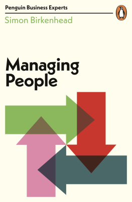 Simon Birkenhead - Managing People